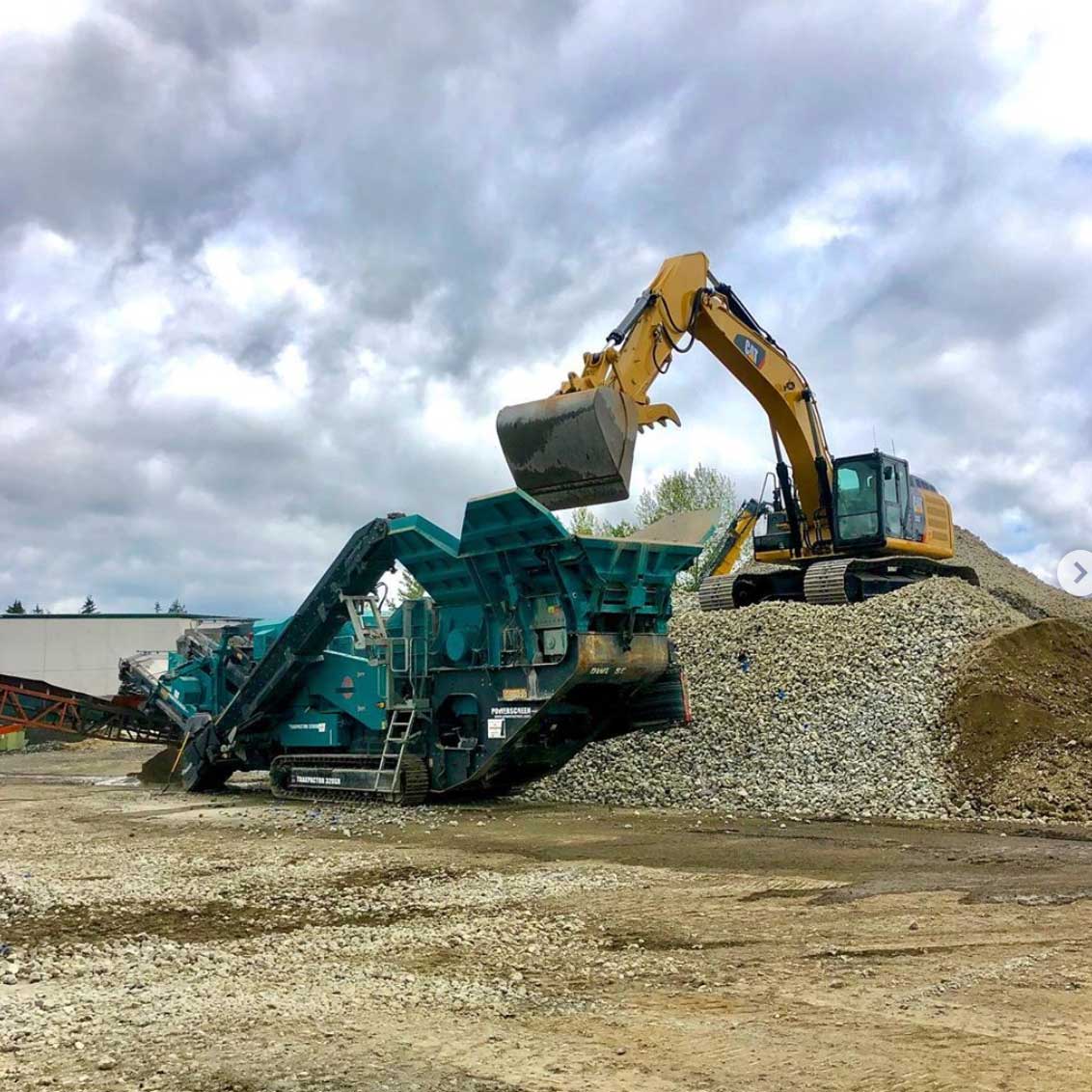 Crushed Gravel | Reece Aggregates and Recycling | Arlington, WA